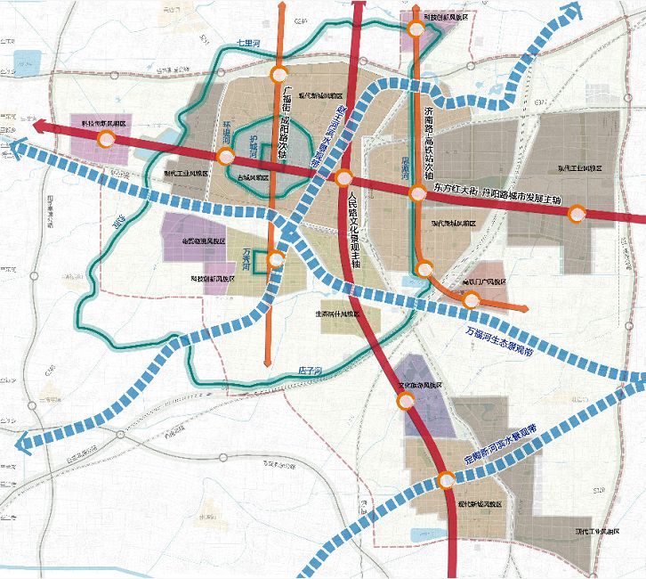 菏泽市最新道路规划图