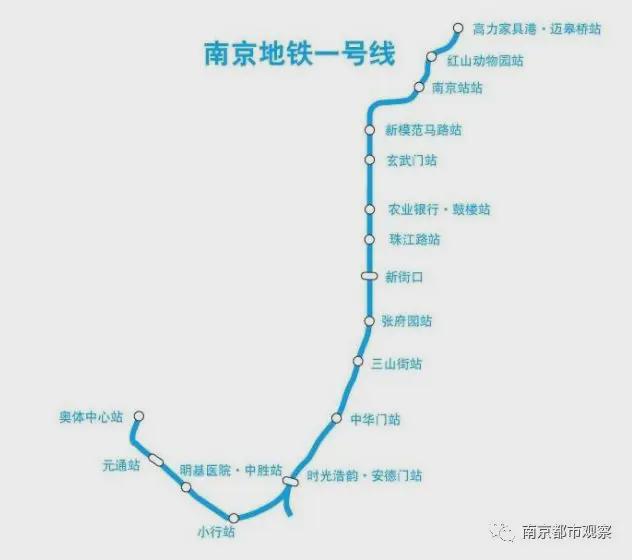 南京地铁6号线最新线路图详解