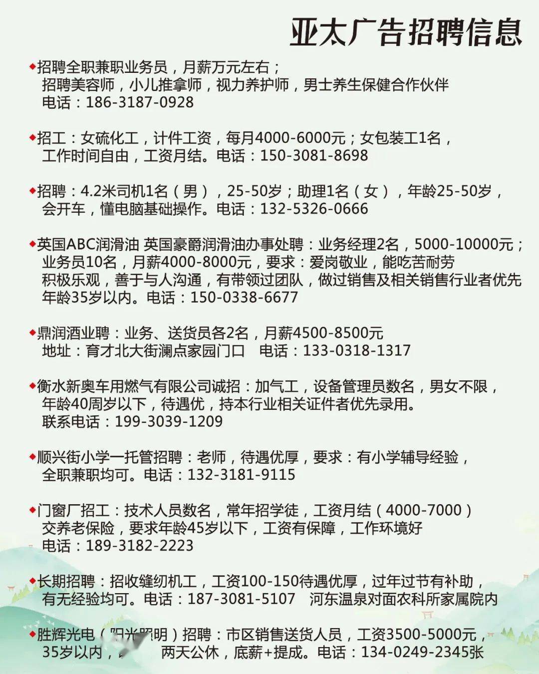 武安最新招聘信息汇总——贴吧热帖解析