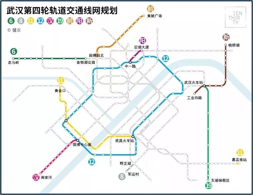 武汉最新地铁规划图，塑造未来城市交通蓝图