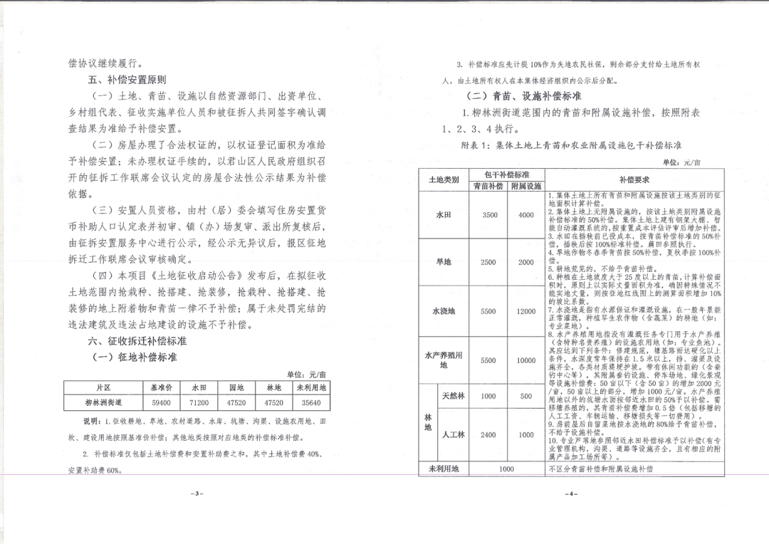 岳阳市最新征收方案